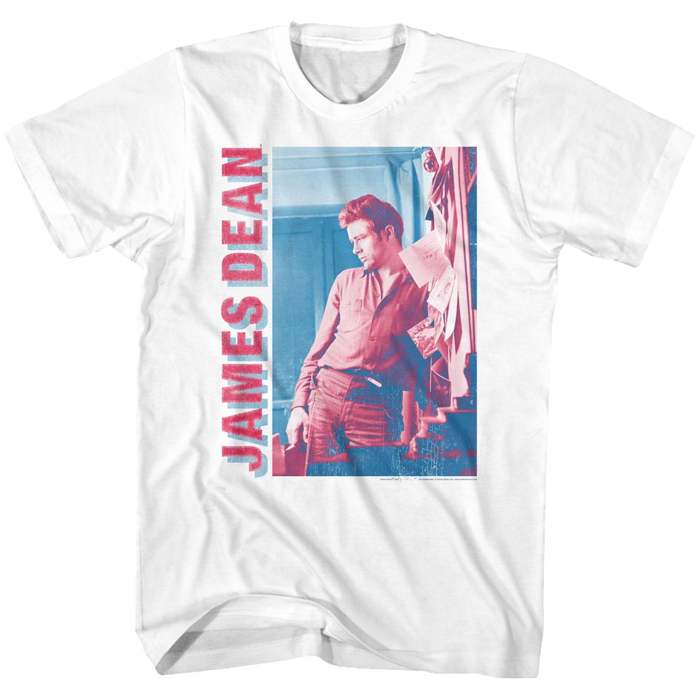 James Dean - RD AND BLU Adult Shirt