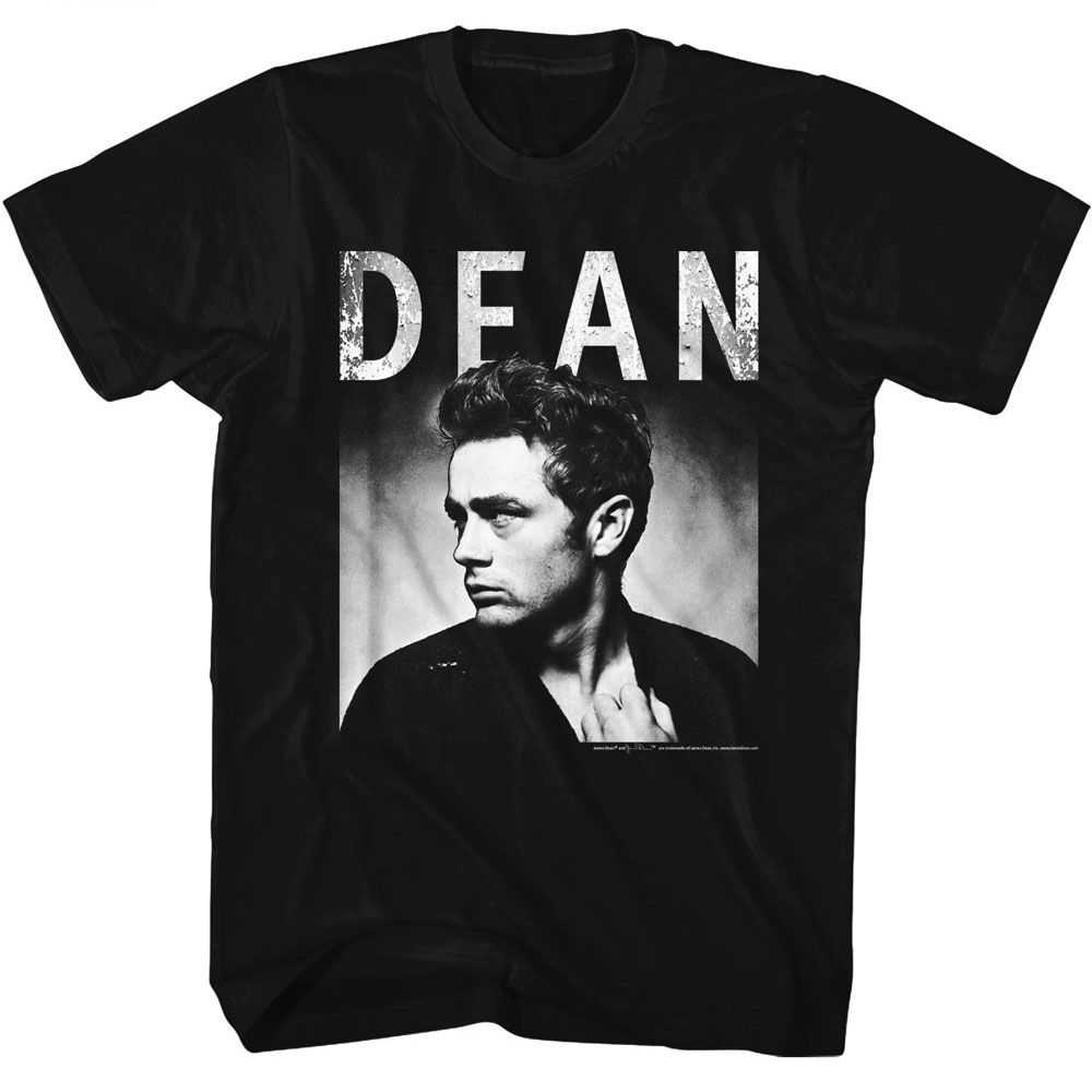 James Dean - JAMES DEAN BW WALL Adult Shirt
