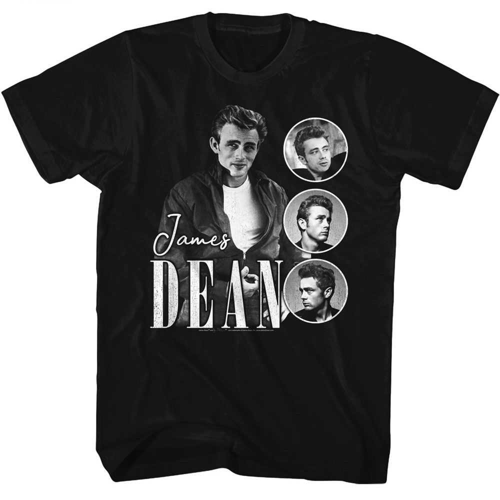 James Dean - JAMES DEAN THREE CIRCLES Adult Shirt