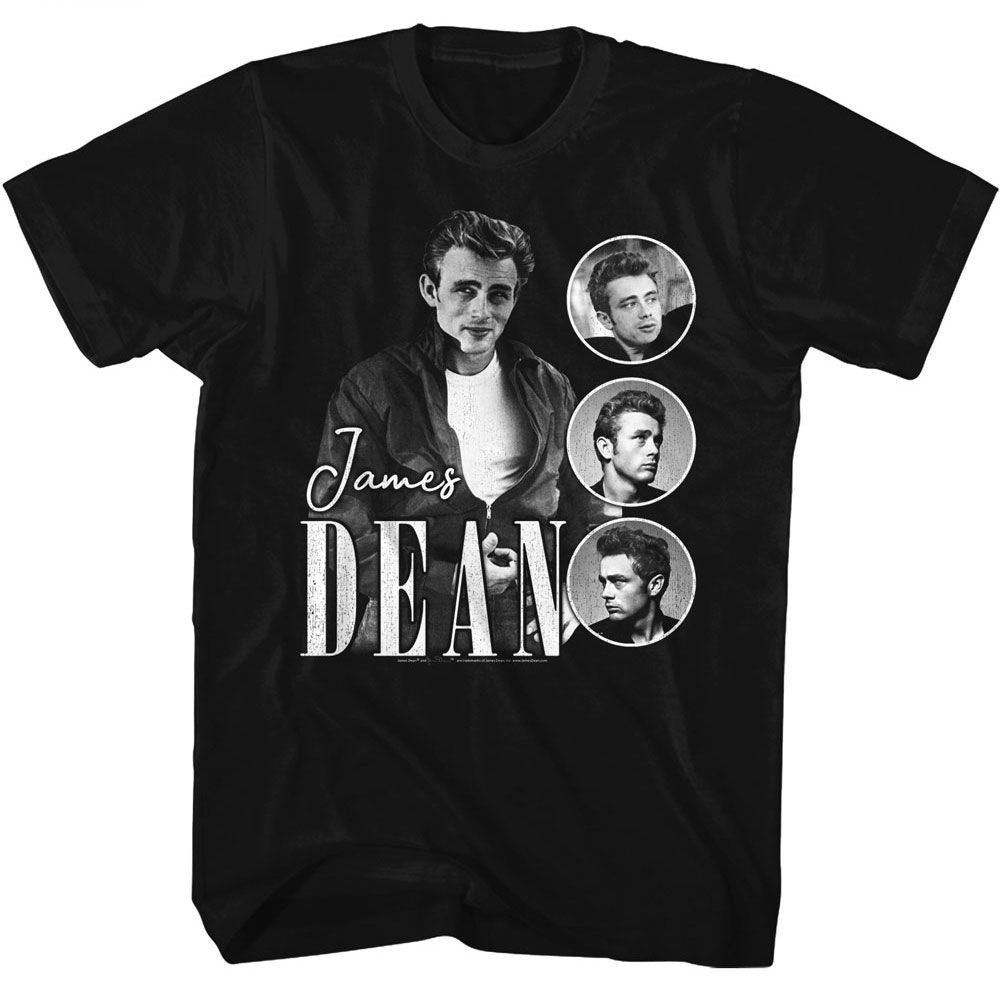 James Dean - JAMES DEAN THREE CIRCLES Adult Shirt