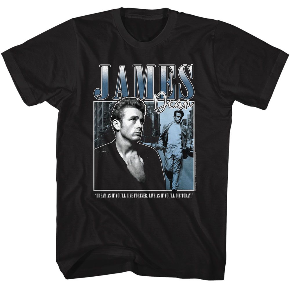 James Dean - JAMES DEAN SQUARE Adult Shirt