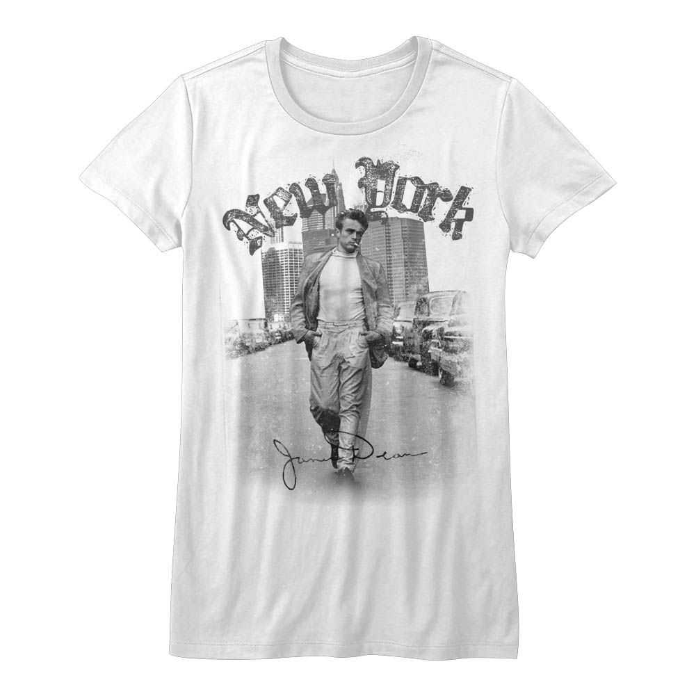 James Dean - NEW YORK WALKING Adult Shirt