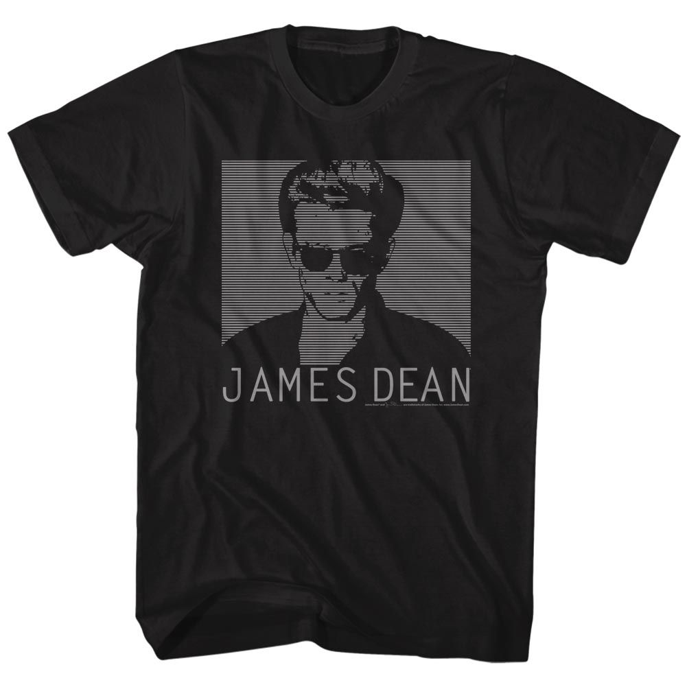 James Dean - STRIPED UP DEAN Adult Shirt