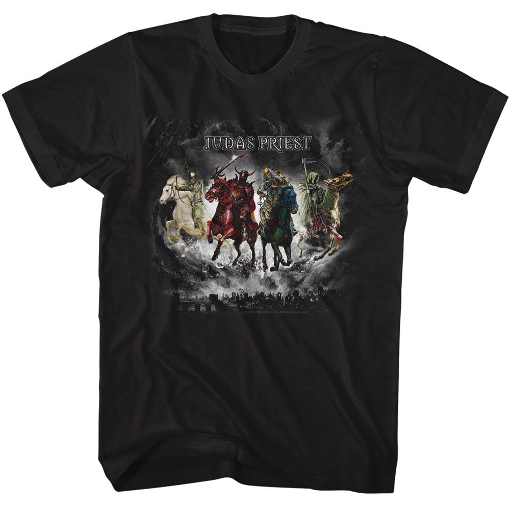 Judas Priest - JUDAS PRIEST FOUR HORSEMEN Adult Shirt