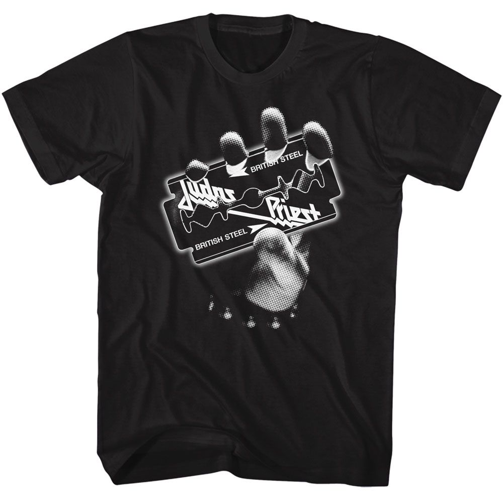 Judas Priest - JUDAS PRIEST MONOCHROME RAZOR Adult Shirt