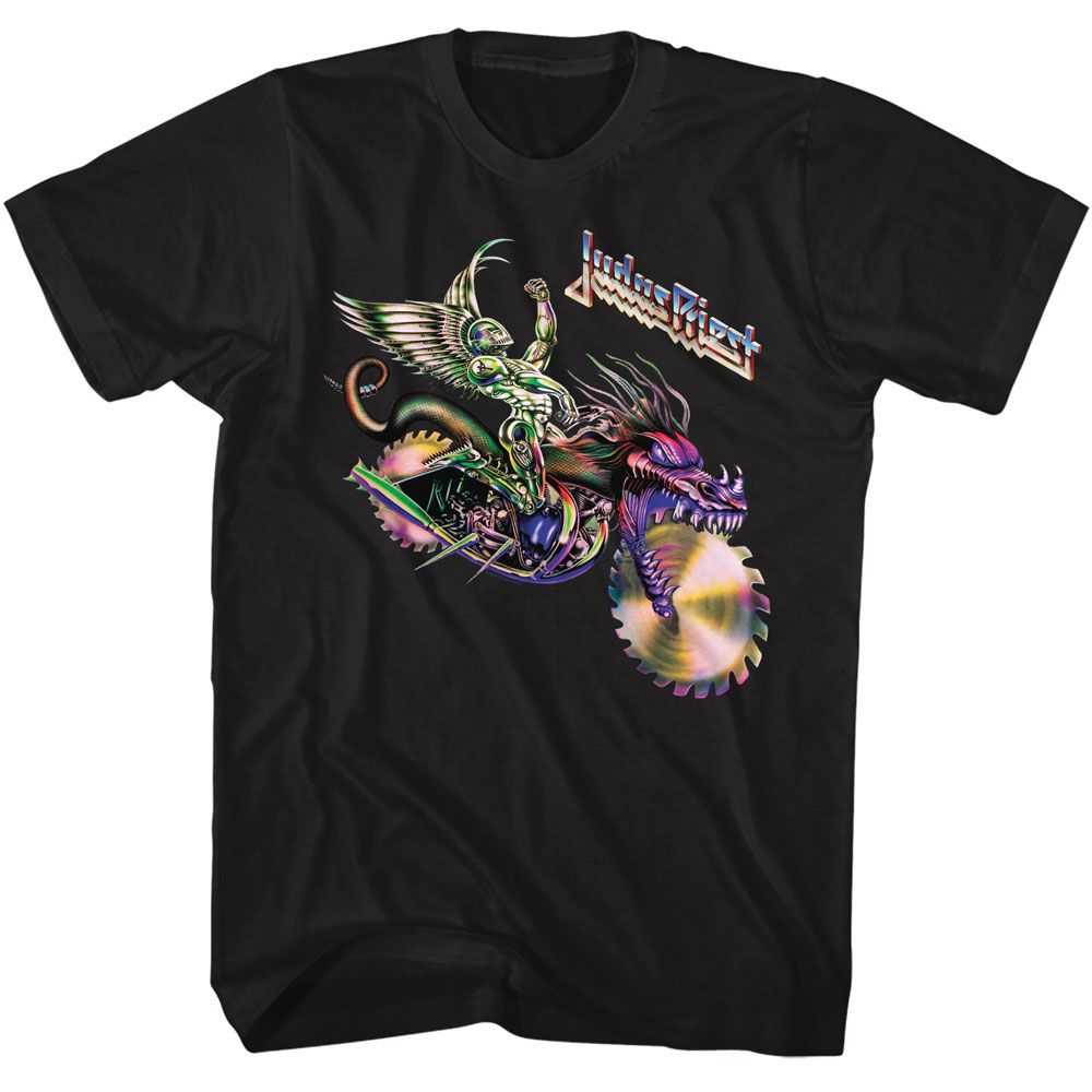 Judas Priest - JUDAS PRIEST COLORFUL MOTORCYCLE Adult Shirt