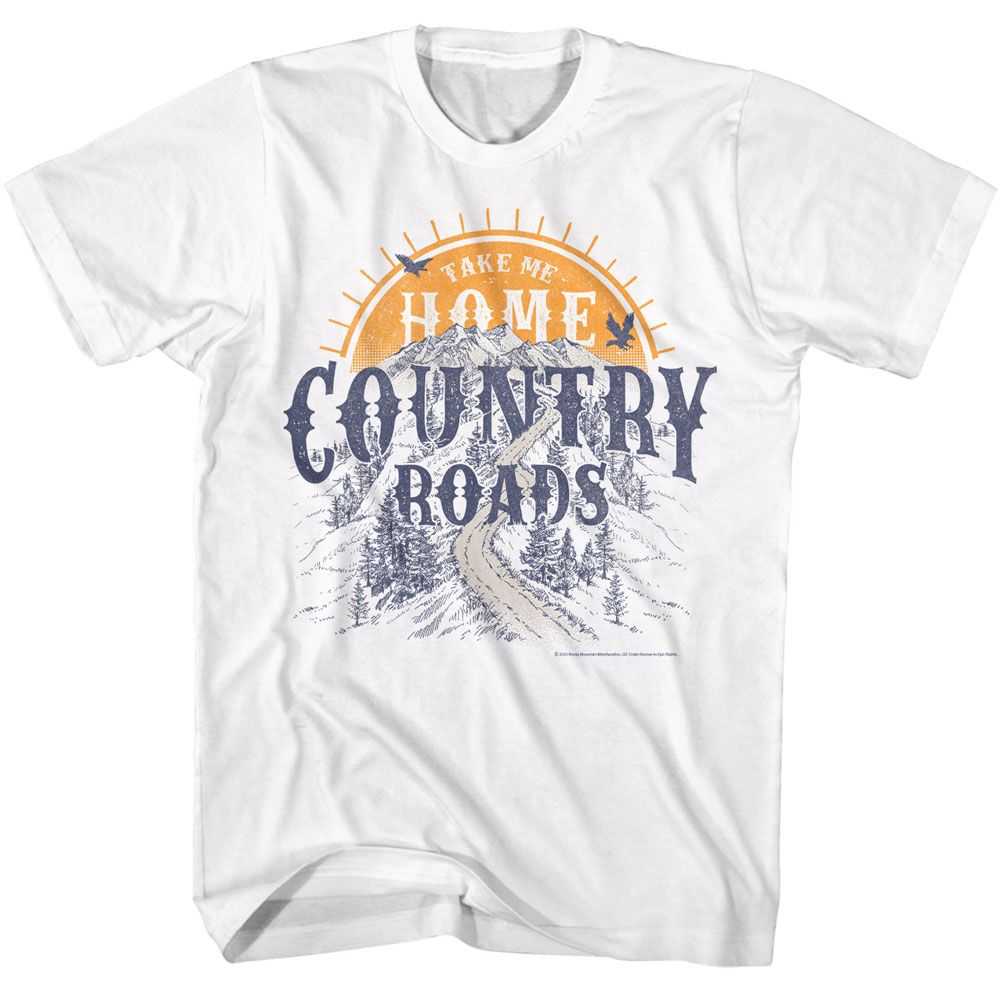 John Denver - JOHN DENVER TAKE ME HOME COUNTRY ROADS Adult Shirt