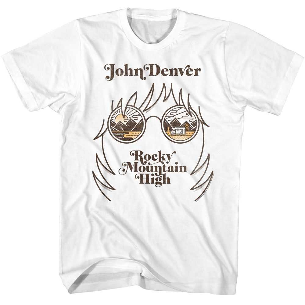 John Denver - JOHN DENVER LANDSCAPE GLASSES Adult Shirt