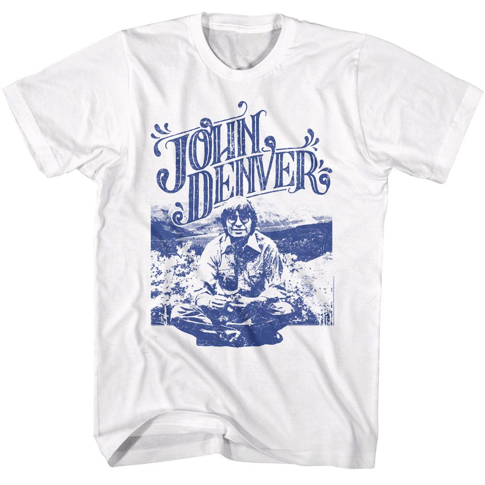 John Denver - JOHN DENVER IN FIELD PHOTO Adult Shirt