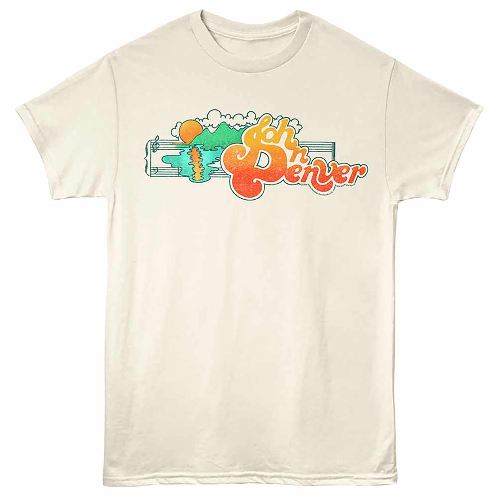 John Denver - JOHN DENVER SUNSET MELODY Adult Shirt