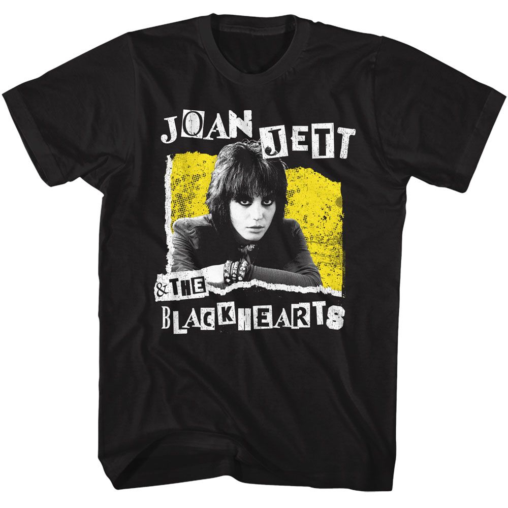Joan Jett - JOAN JETT CUTOUT STYLE Adult Shirt