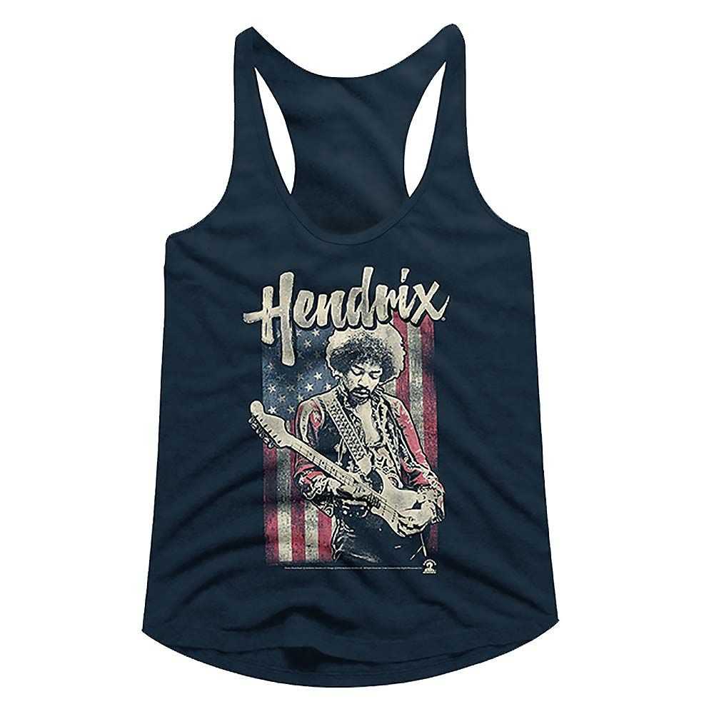 Jimi Hendrix - FLAG HENDRIX Adult Shirt