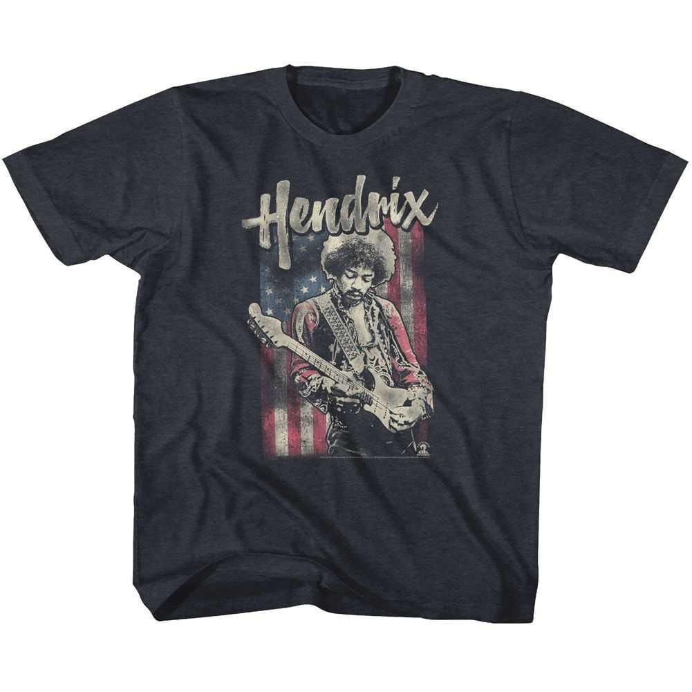 Jimi Hendrix - FLAG HENDRIX Youth Shirt