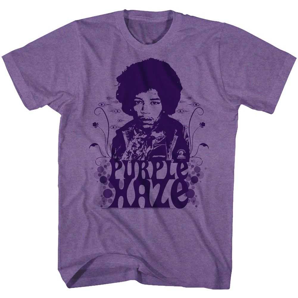 Jimi Hendrix - PURPLE HAZE Adult Shirt