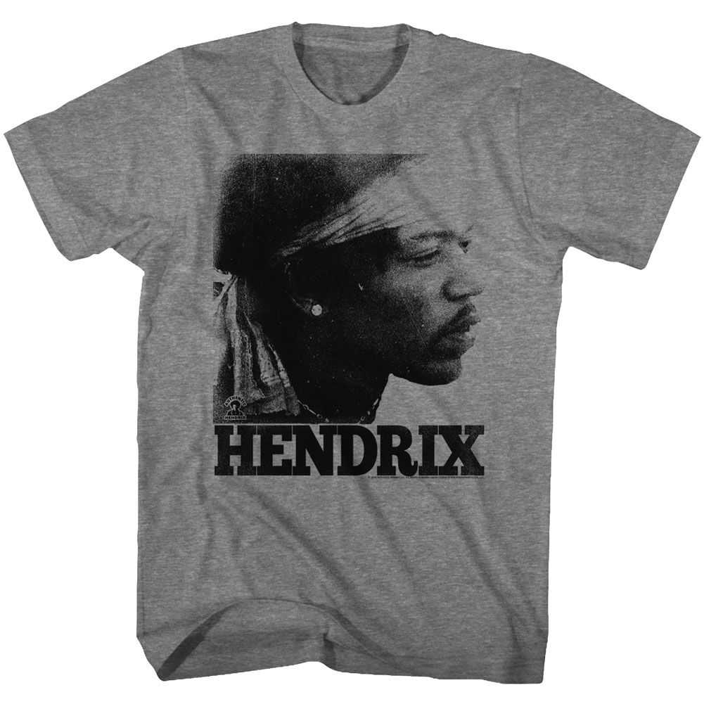 Jimi Hendrix - VINTAGE FACE Adult Shirt