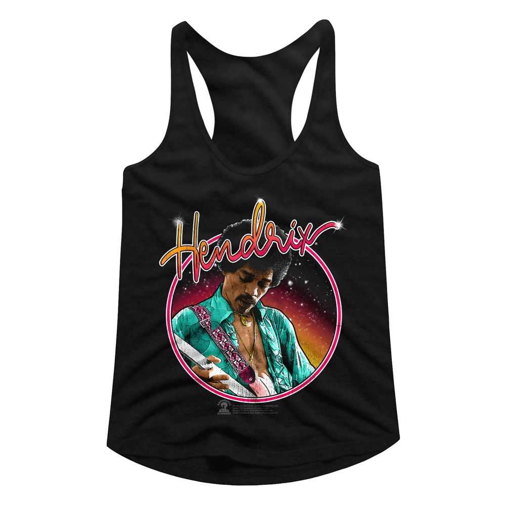 Jimi Hendrix - NEON Adult Shirt