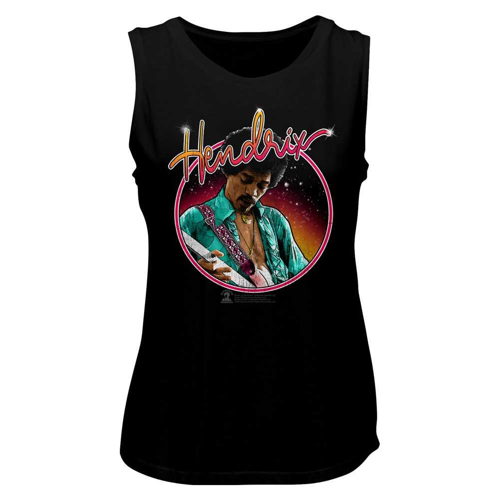 Jimi Hendrix - NEON Adult Shirt