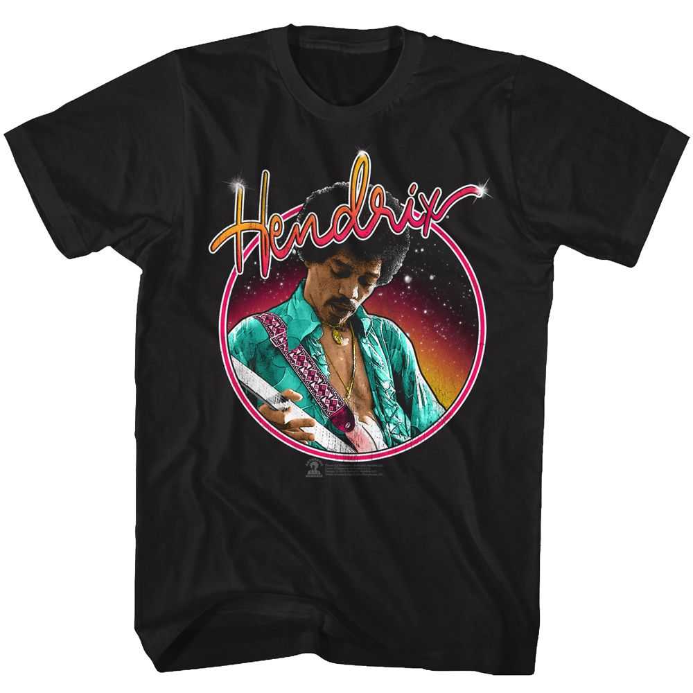 Jimi Hendrix - NEON Adult Shirt