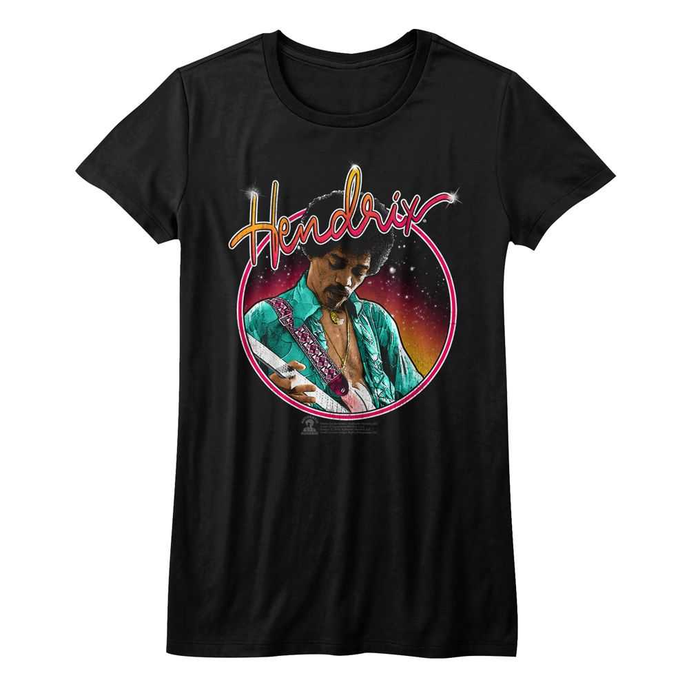 Jimi Hendrix - NEON Adult Shirt