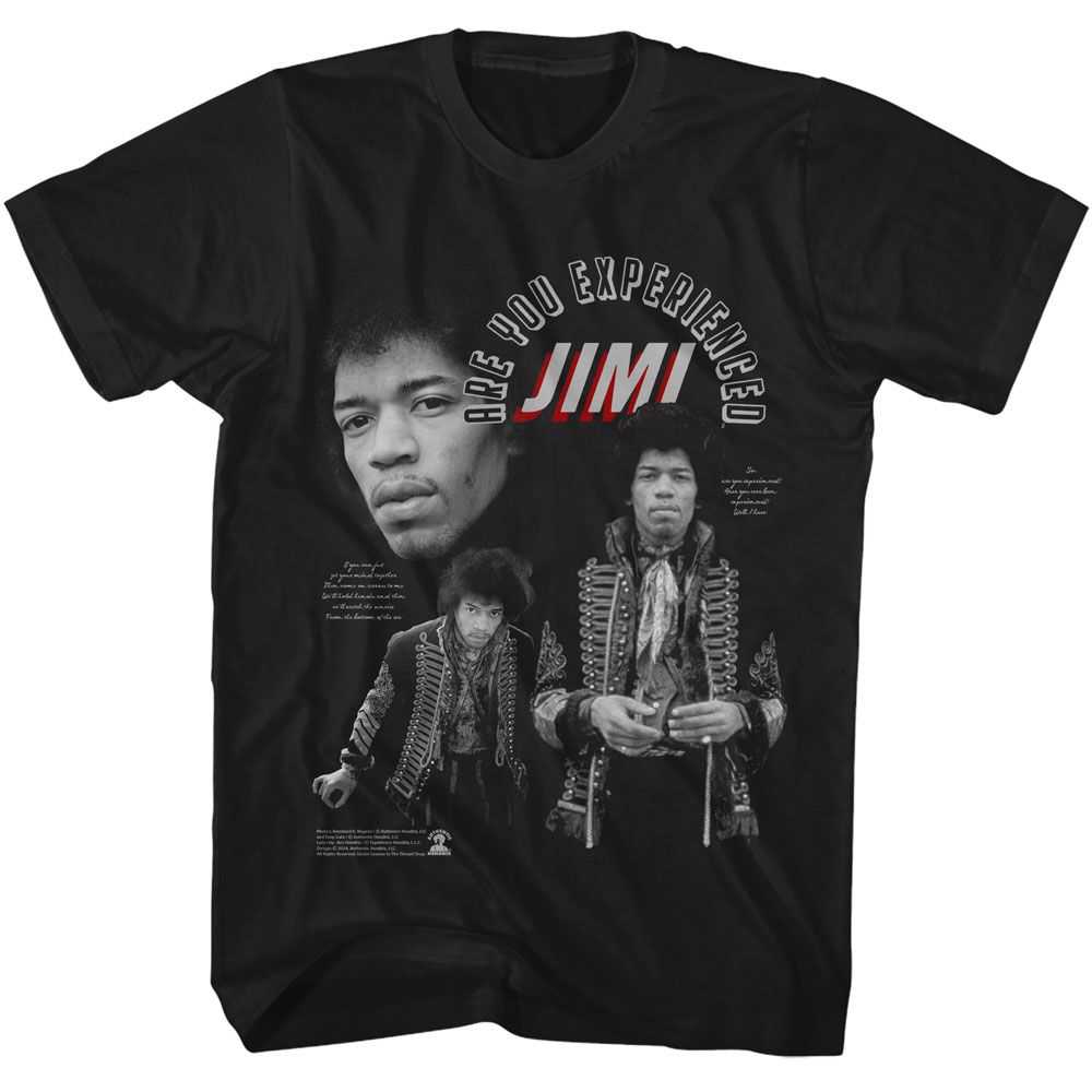 Jimi Hendrix - JIMI HENDRIX ARE YOU EXPERIENCED Adult Shirt