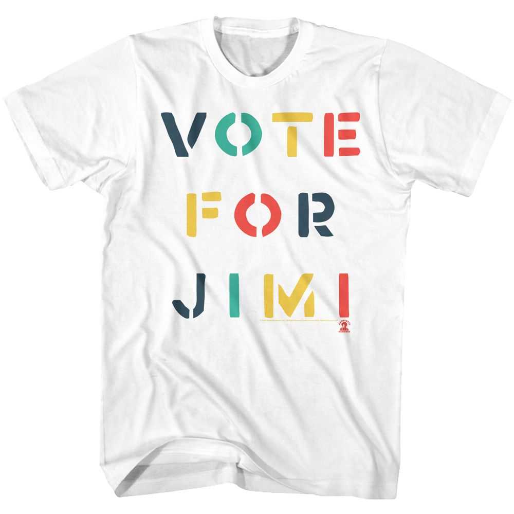 Jimi Hendrix - VOTE Adult Shirt