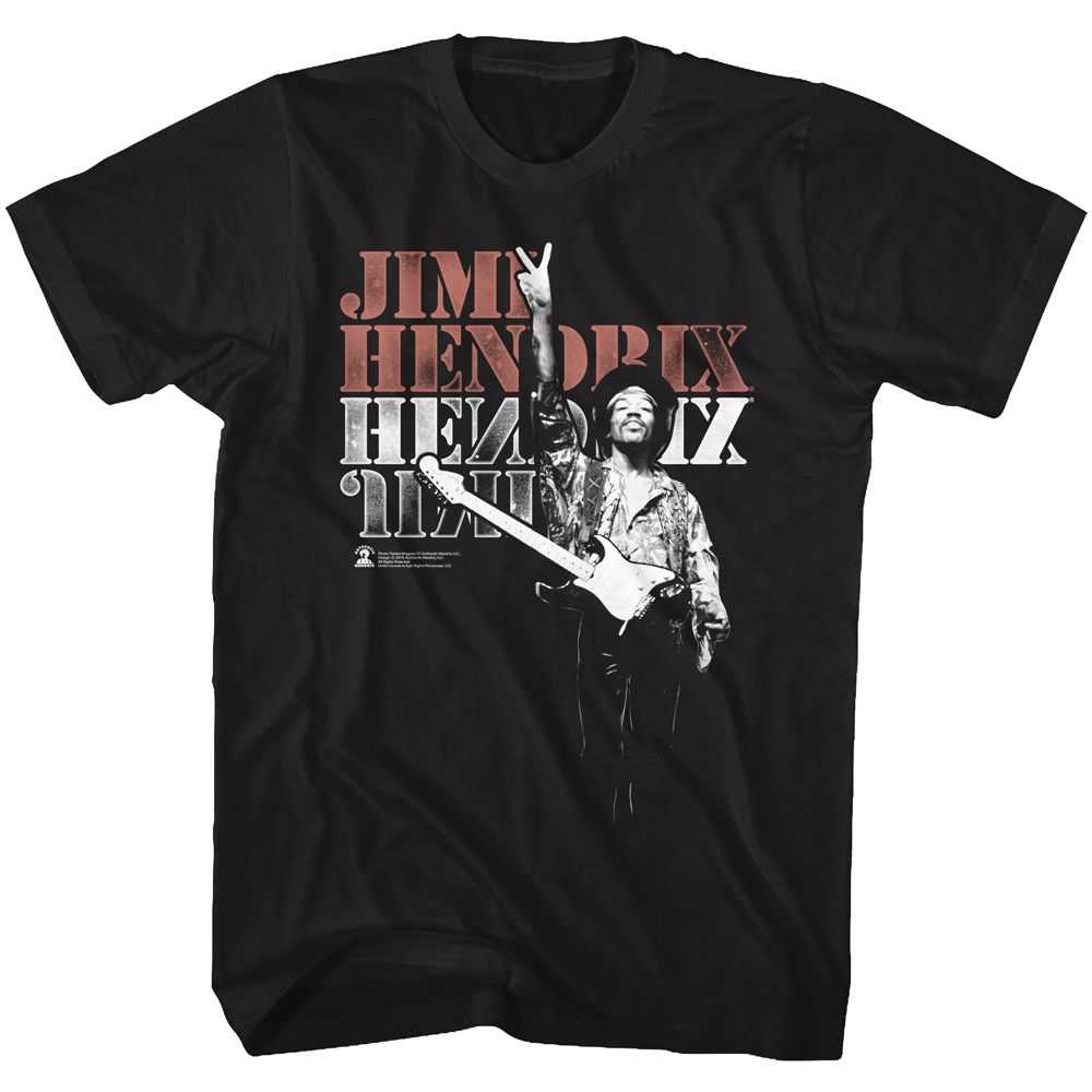 Jimi Hendrix - PEACE Adult Shirt