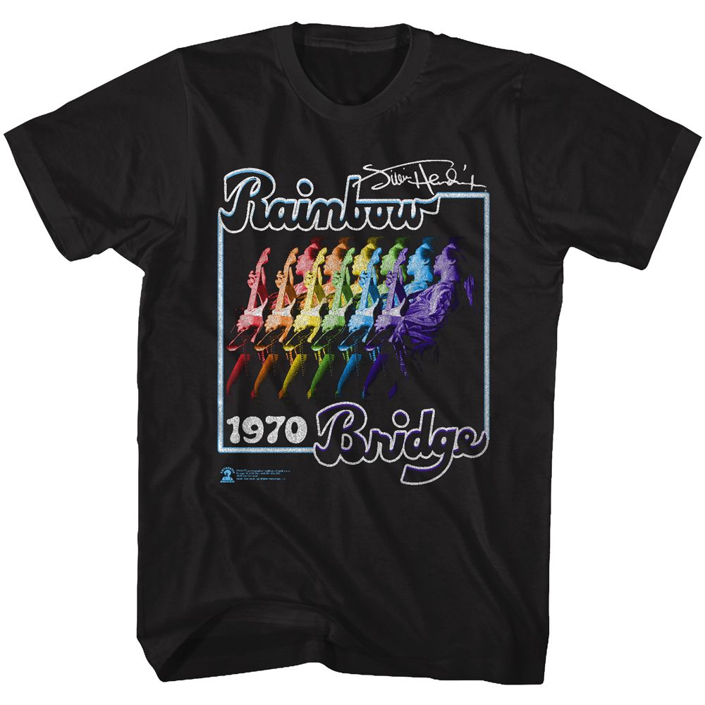 Jimi Hendrix - RAINBOW BRIDGE Adult Shirt