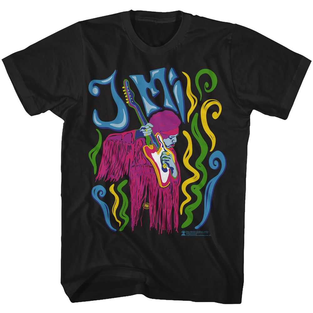 Jimi Hendrix - PSYCHADELIC Adult Shirt