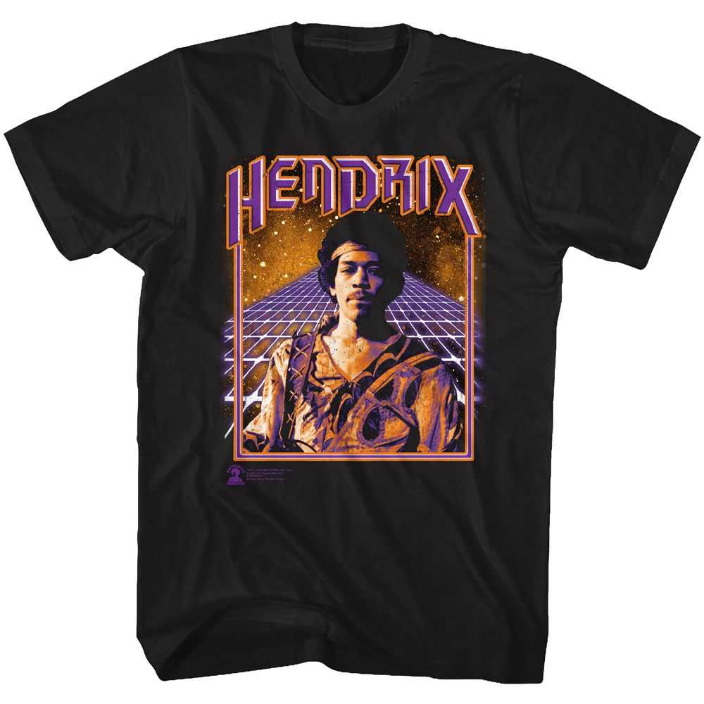 Jimi Hendrix - SPACEMAN JIMI Adult Shirt