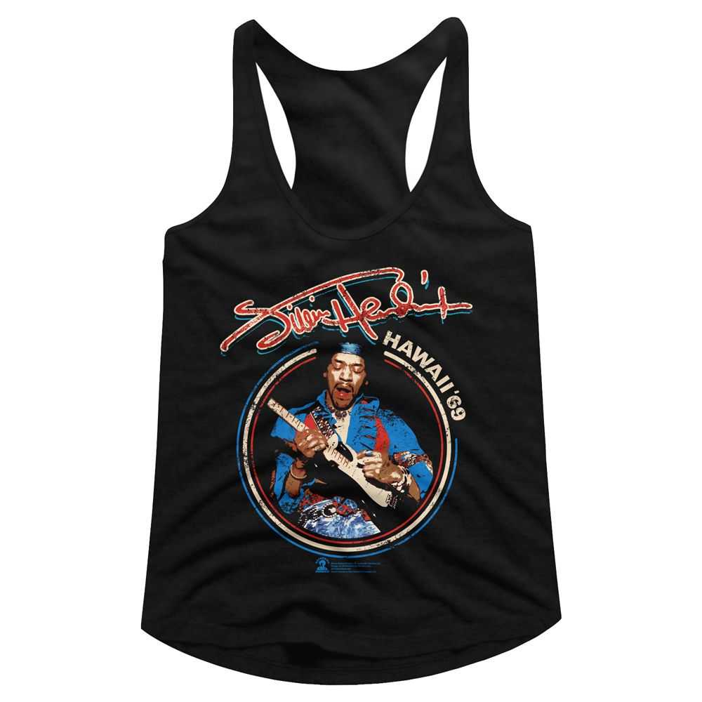 Jimi Hendrix - HAWAII 69 Adult Shirt