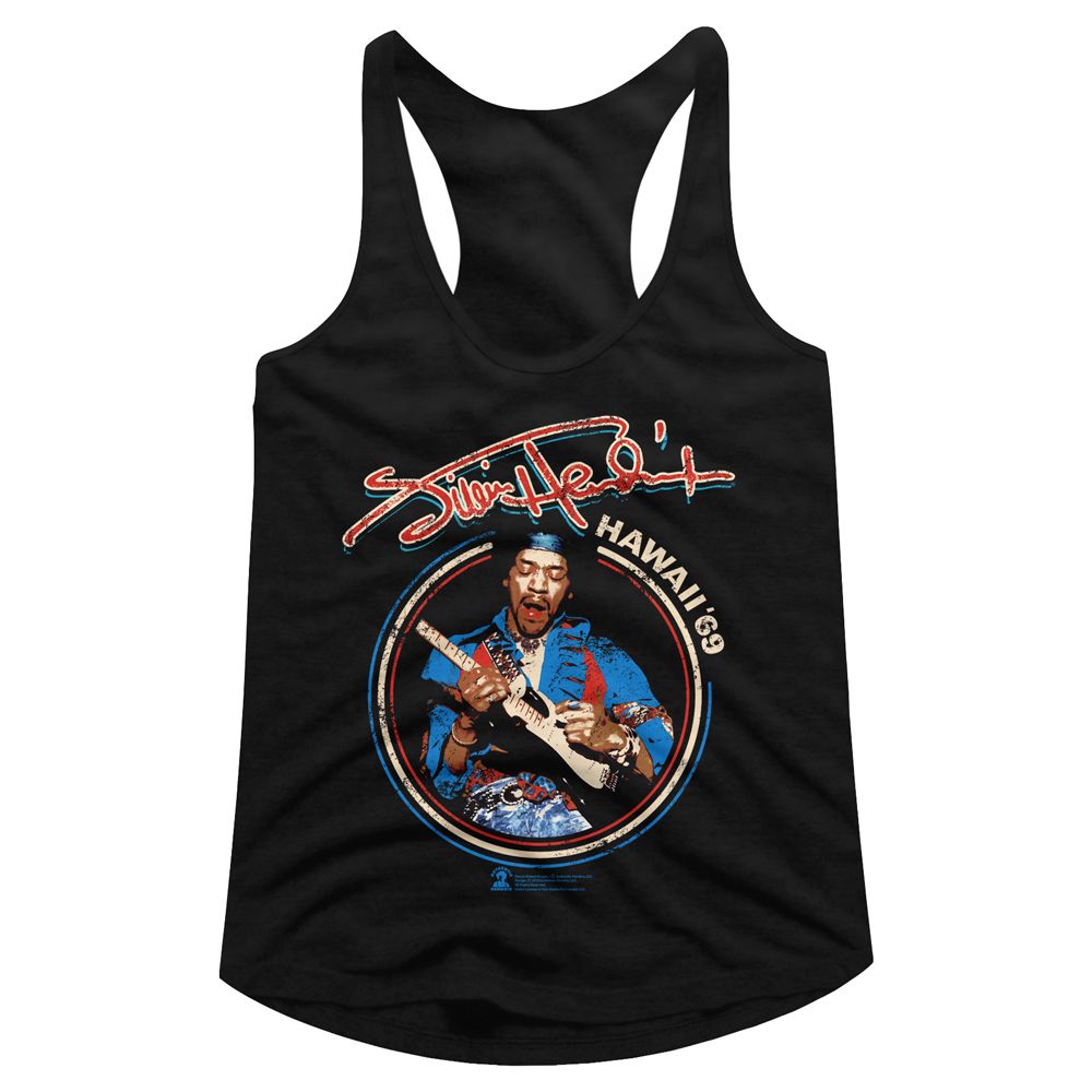 Jimi Hendrix - HAWAII 69 Adult Shirt