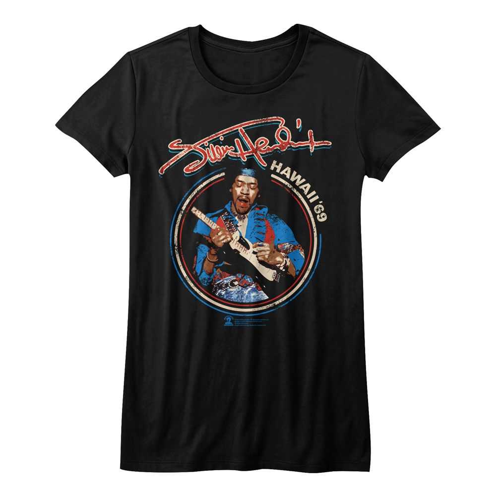 Jimi Hendrix - HAWAII 69 Adult Shirt