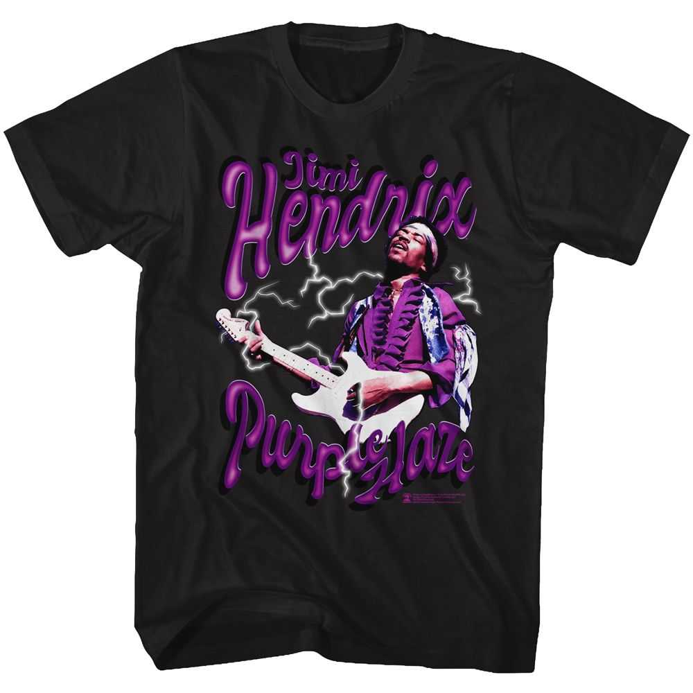 Jimi Hendrix - HAZY Adult Shirt