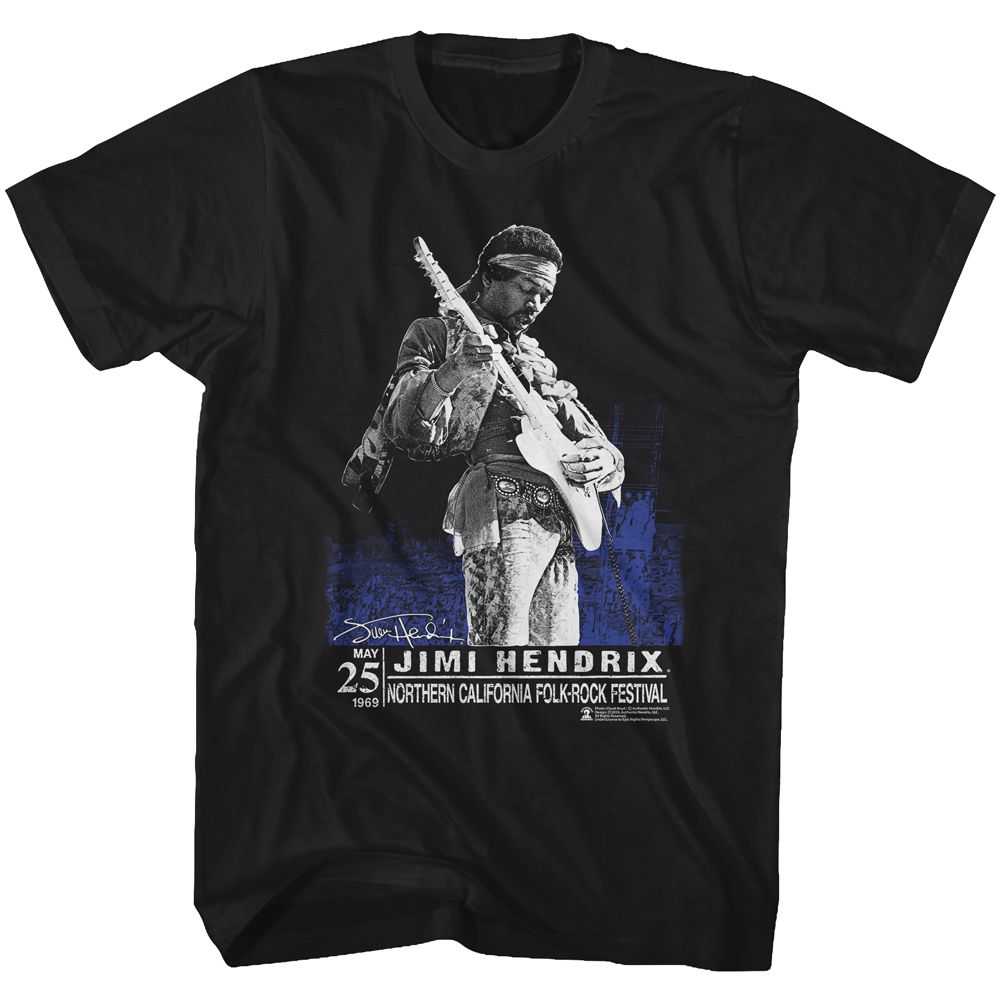 Jimi Hendrix - NORTHERN CALI Adult Shirt