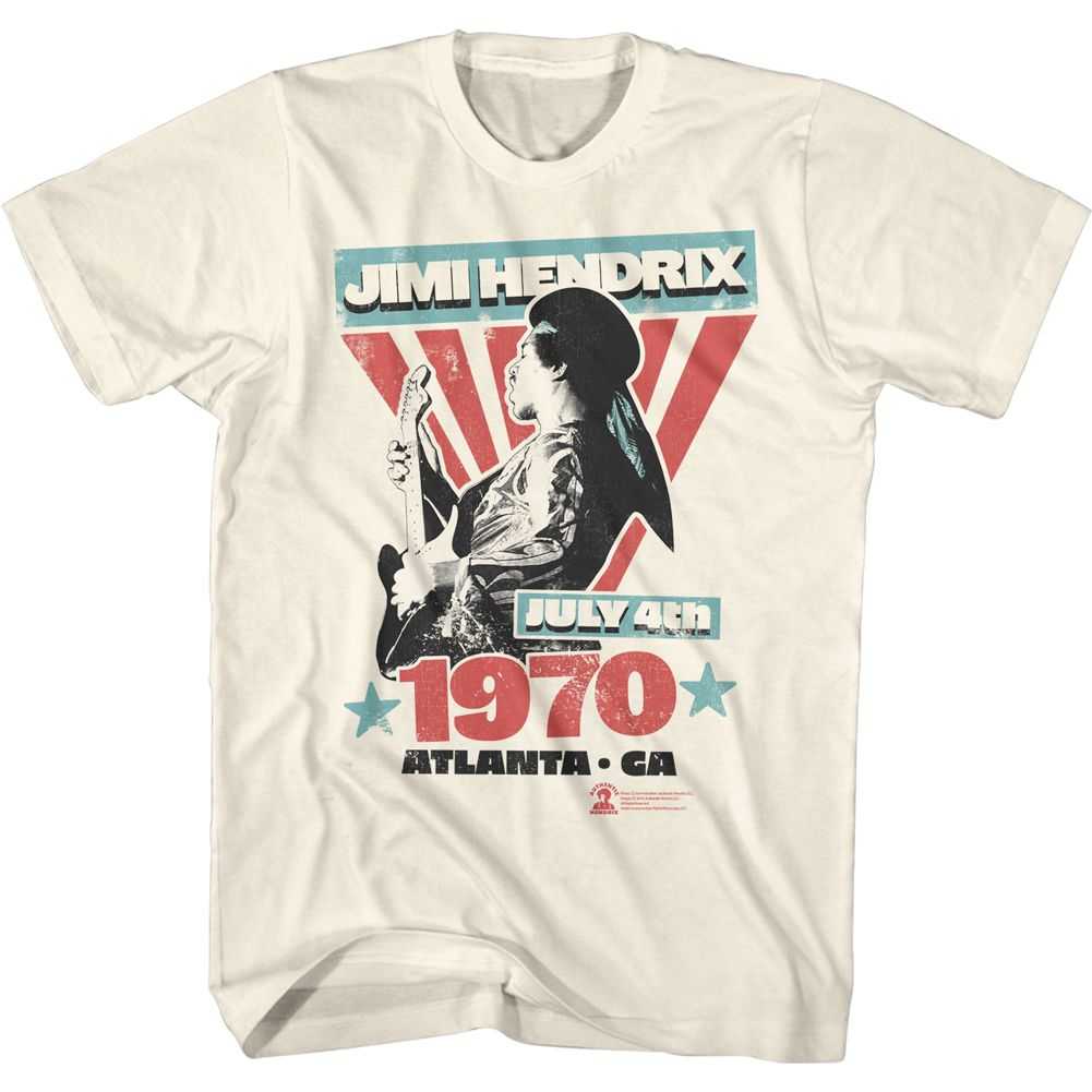 Jimi Hendrix - ATLANTA Adult Shirt
