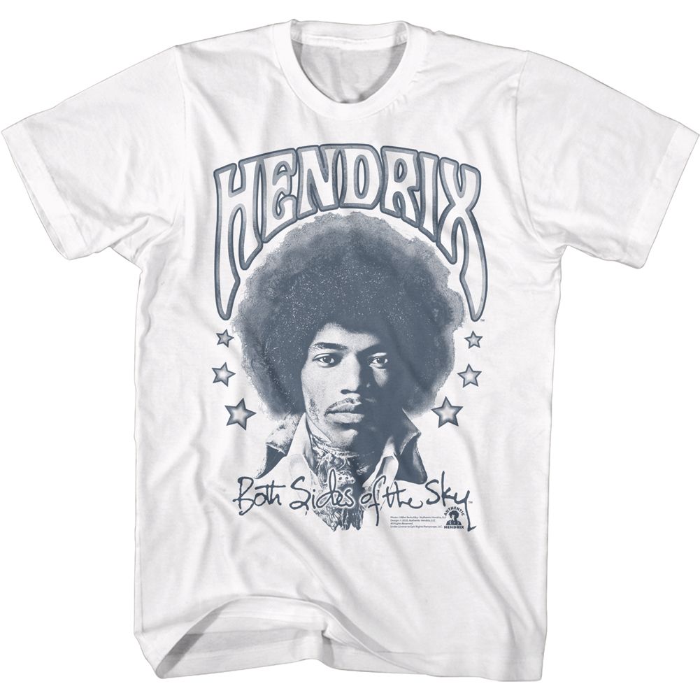 Jimi Hendrix - SIDES OF THE SKY Adult Shirt