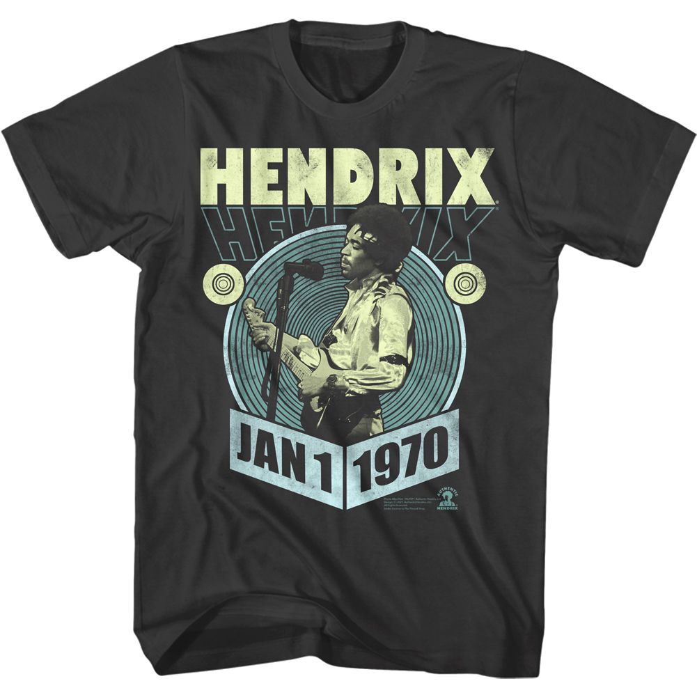 Jimi Hendrix - JANUARY 1970 Adult Shirt