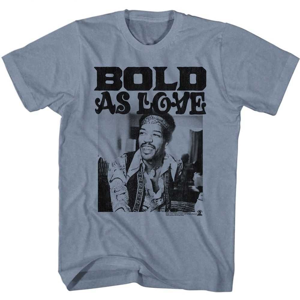 Jimi Hendrix - JIMI HENDRIX BOLD Adult Shirt