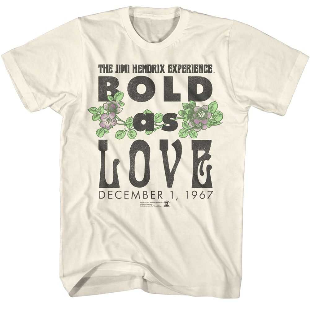 Jimi Hendrix - JIMI HENDRIX BOLD AS LOVE 67 Adult Shirt