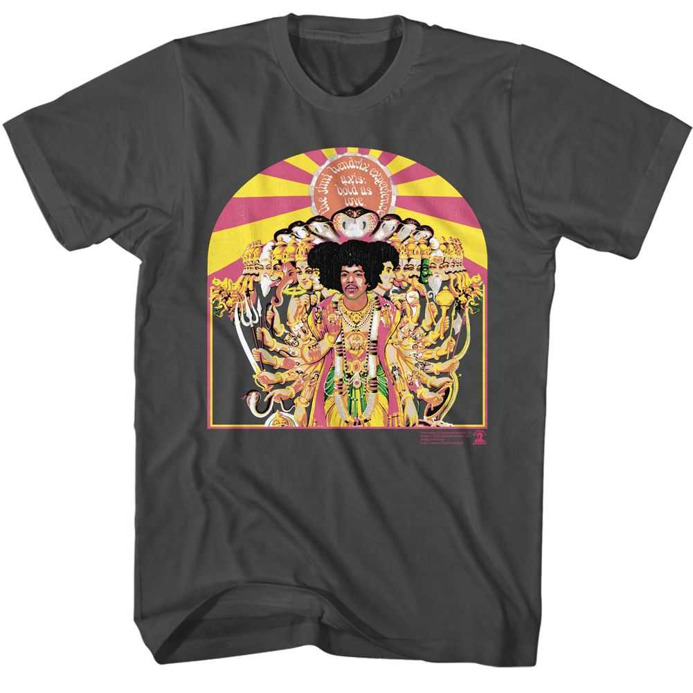 Jimi Hendrix - JIMI HENDRIX AXIS COVER Adult Shirt