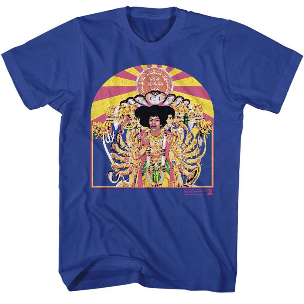 Jimi Hendrix - JIMI HENDRIX AXIS COVER Adult Shirt