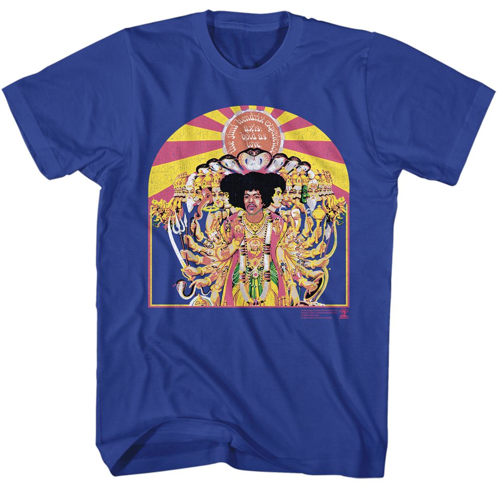 Jimi Hendrix - JIMI HENDRIX AXIS COVER Adult Shirt