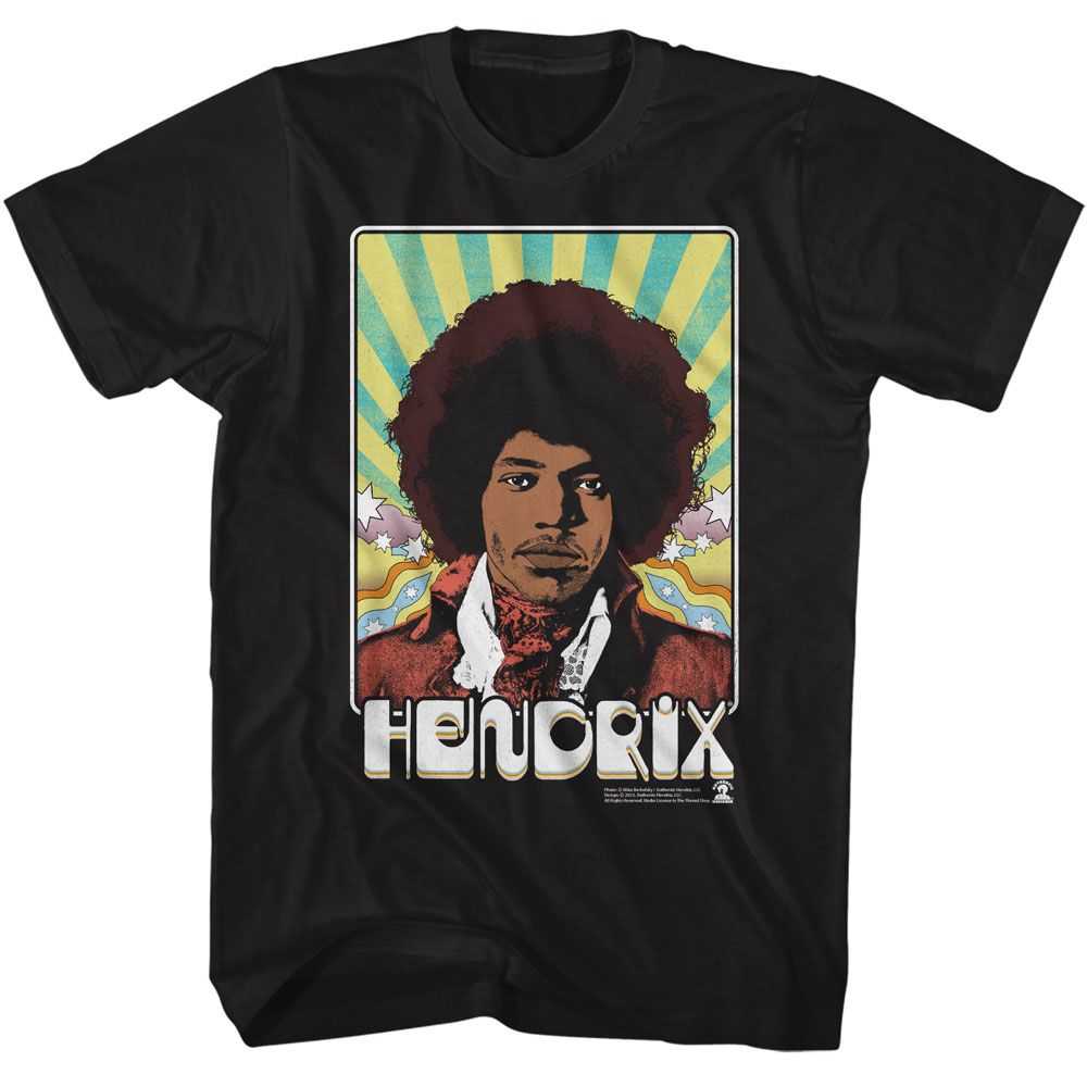 Jimi Hendrix - JIMI HENDRIX PSYCHADELIC CARD Adult Shirt
