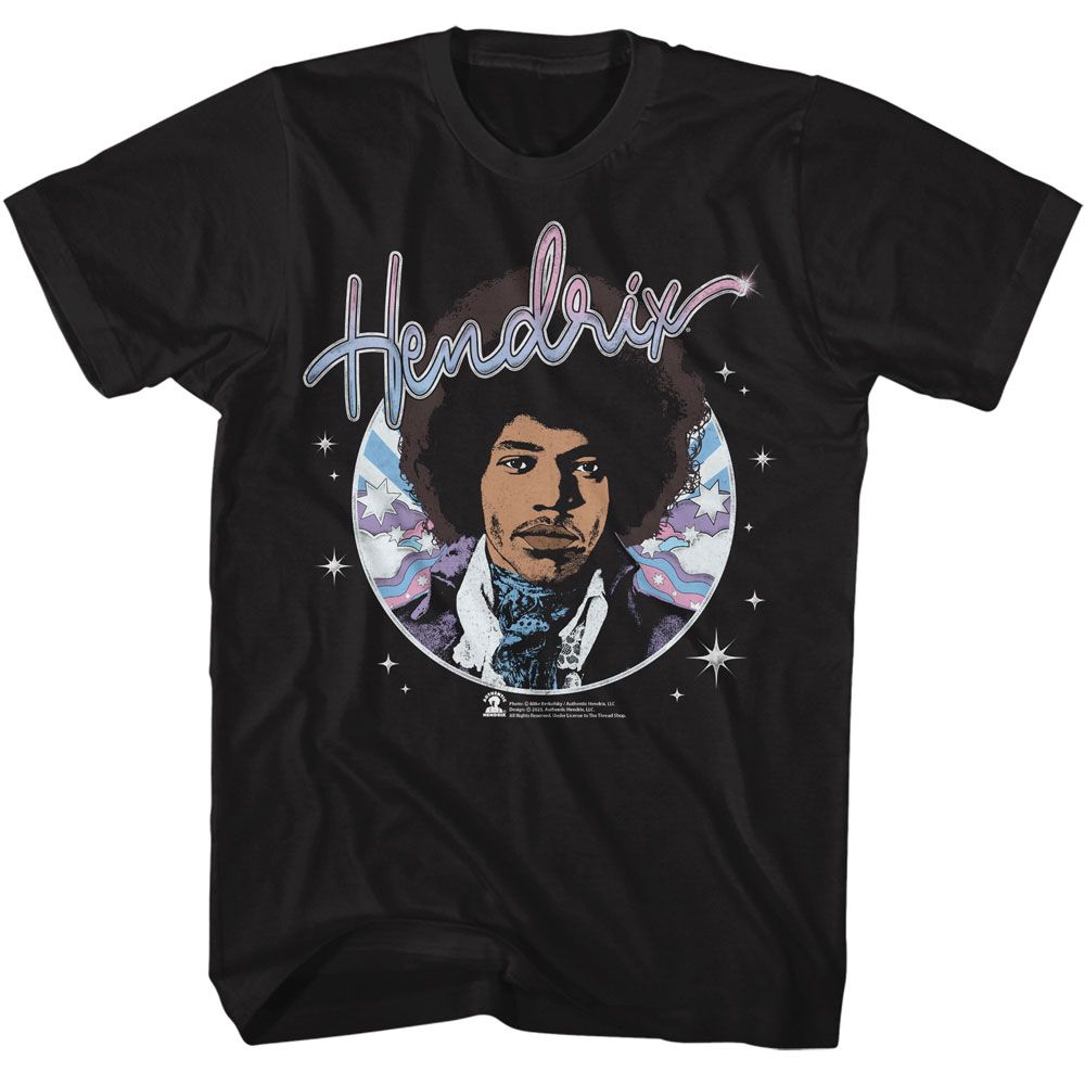 Jimi Hendrix - JIMI HENDRIX PSYCHADELIC CIRCLE Adult Shirt
