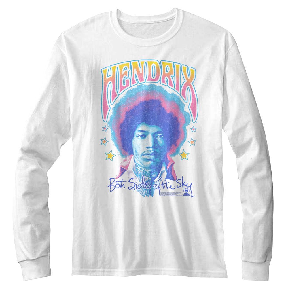 Jimi Hendrix - JIMI HENDRIX PASTEL BOTH SIDES OF THE SKY Adult Shirt