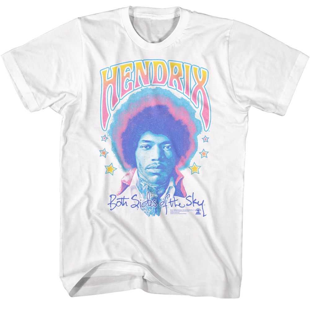 Jimi Hendrix - JIMI HENDRIX-PASTEL BOTH SIDES Adult Shirt