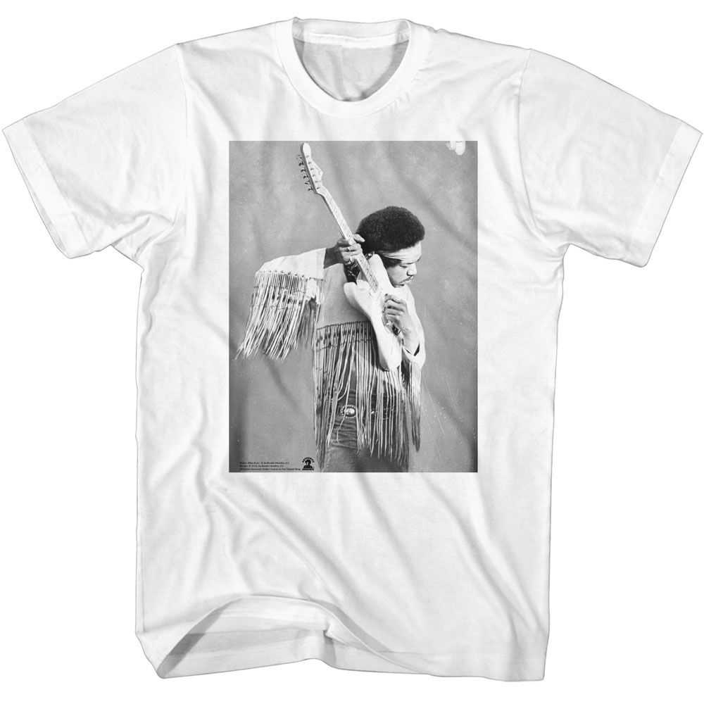 Jimi Hendrix - JIMI HENDRIX LISTEN TO GUITAR Adult Shirt