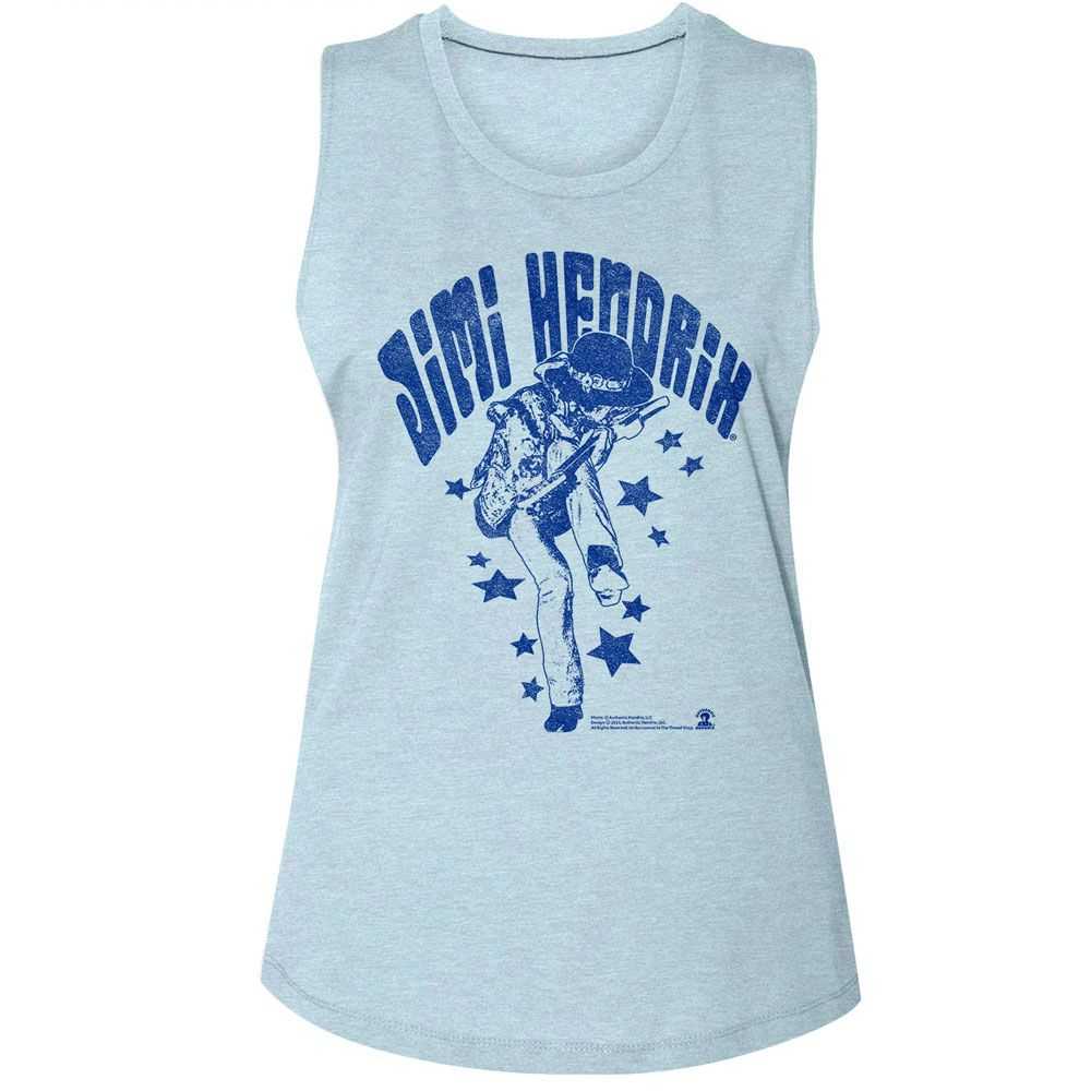 Jimi Hendrix - JIMI HENDRIX NAME AND STARS Adult Shirt