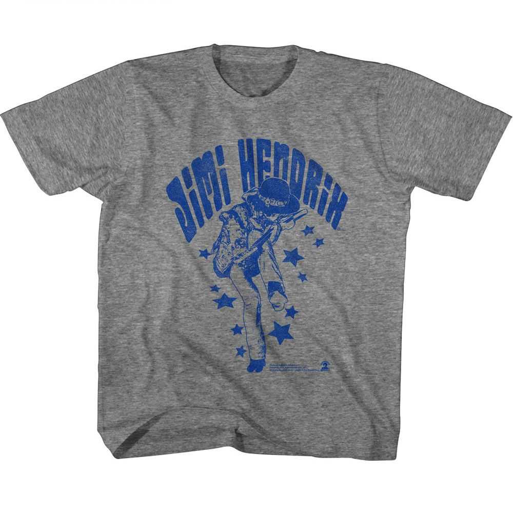 Jimi Hendrix - JIMI HENDRIX NAME AND STARS Youth Shirt