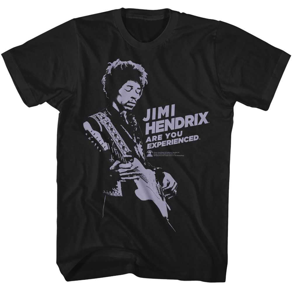 Jimi Hendrix - JIMI HENDRIX GUITAR SHADOW Adult Shirt